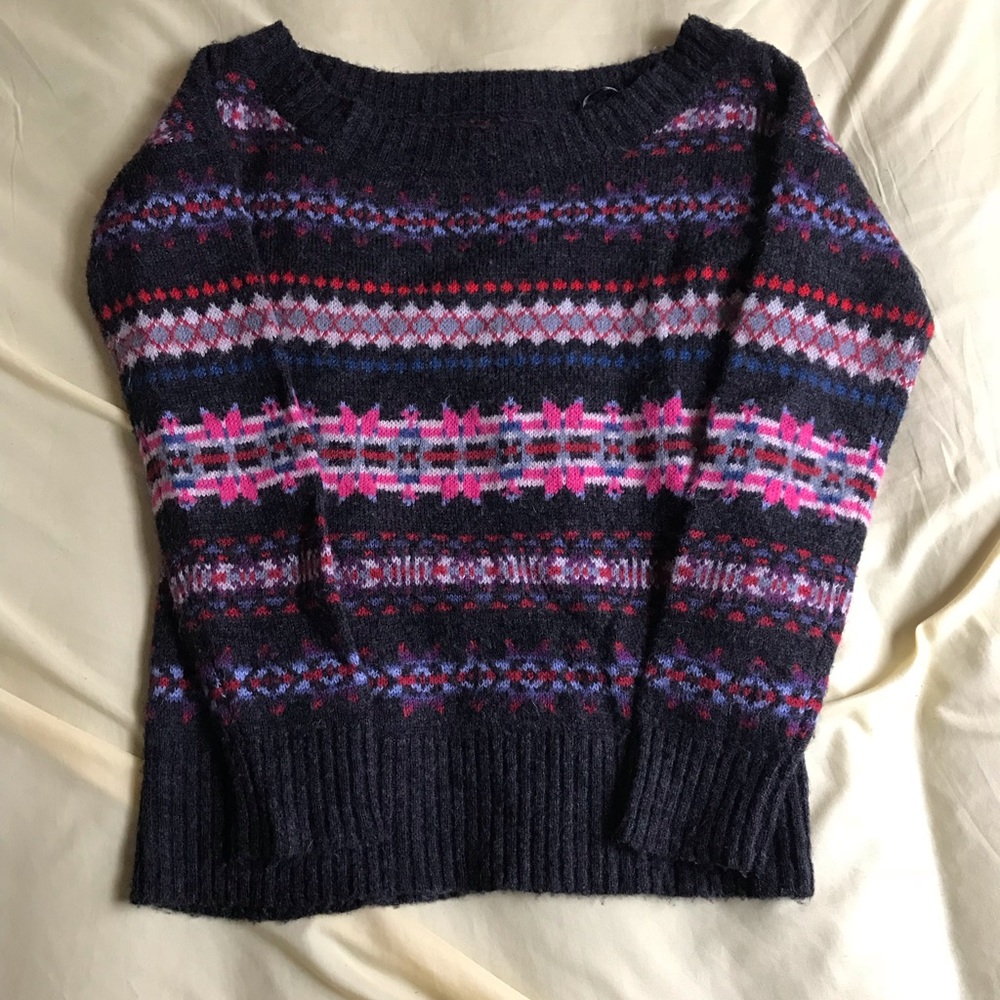 American Eagle Outfitters Patterned Sweater